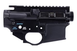 Forged 7075-T6 aluminum AR-15 receiver with integrated trigger guard